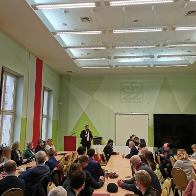 Zdjęcia z obrad Mazowieckiej Rady Wojewódzkiej - Warszawa - dn. 18.12.2021r.